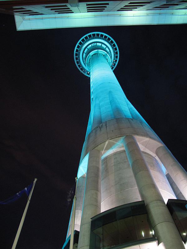 sky Tower in Auckland