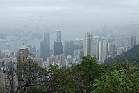 Sicht vom Victoria Peak auf Hongkong