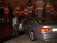 Ankunft im Hotel Al Qasr