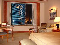 Hotelzimmer Shangri-La, wechselnde Aussicht
