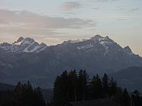 Säntis in den ersten Sonnenstrahlen